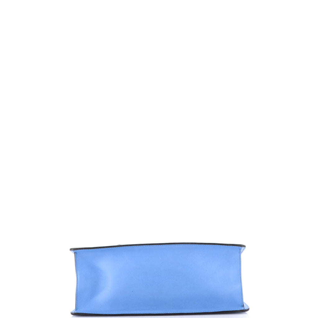 Sylvie Top Handle Bag Embroidered Leather Medium