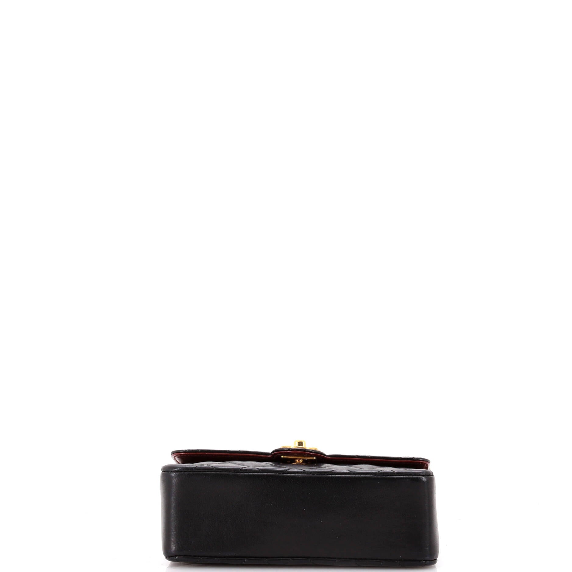 Vintage CC Chain Flap Bag Quilted Lambskin Mini