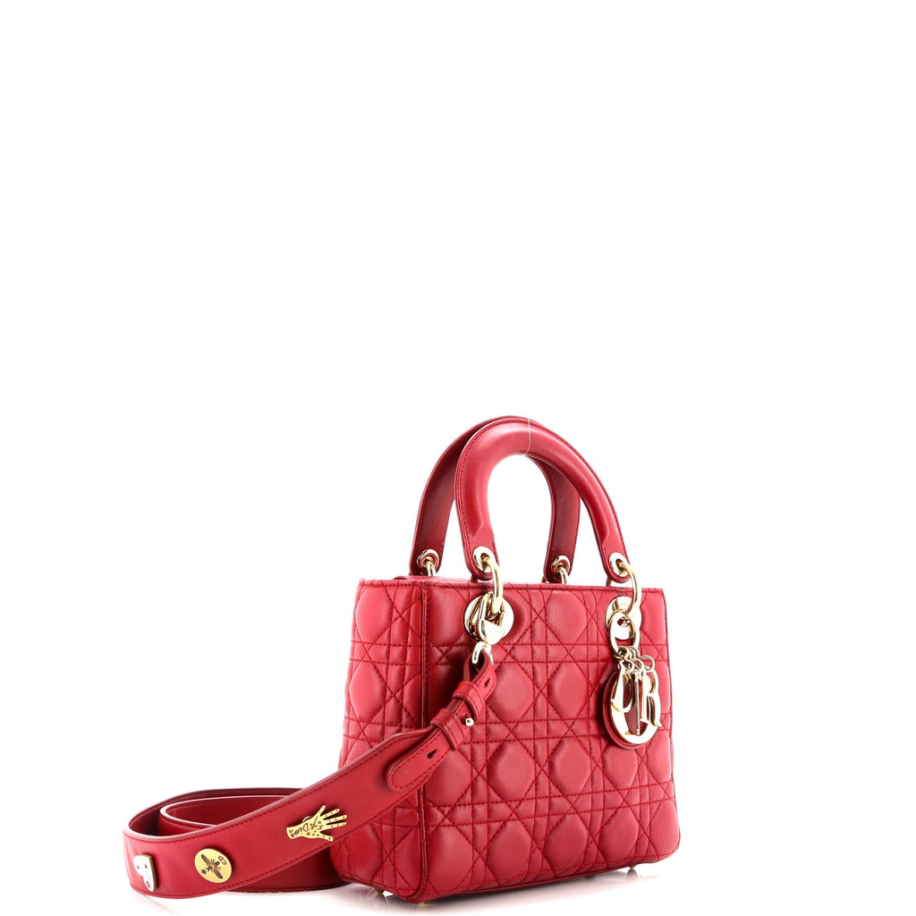 My Lady Dior Bag Cannage Quilt Lambskin