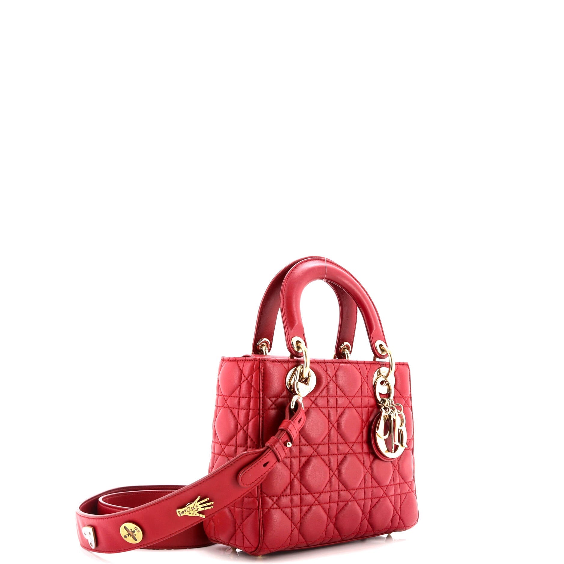 My Lady Dior Bag Cannage Quilt Lambskin
