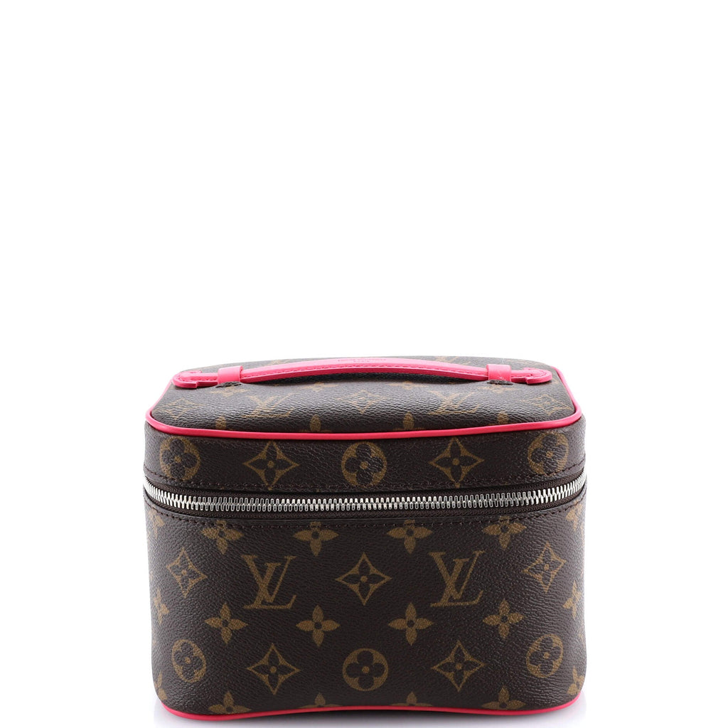 Nice Vanity Case Monogram Canvas Mini