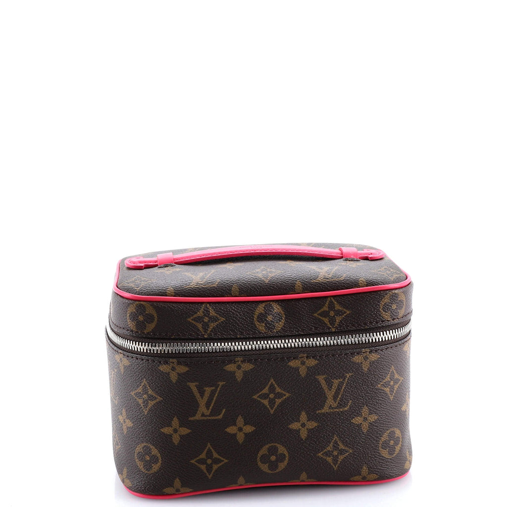 Nice Vanity Case Monogram Canvas Mini