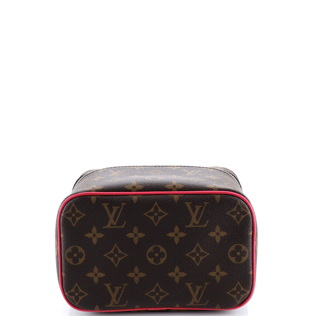 Nice Vanity Case Monogram Canvas Mini