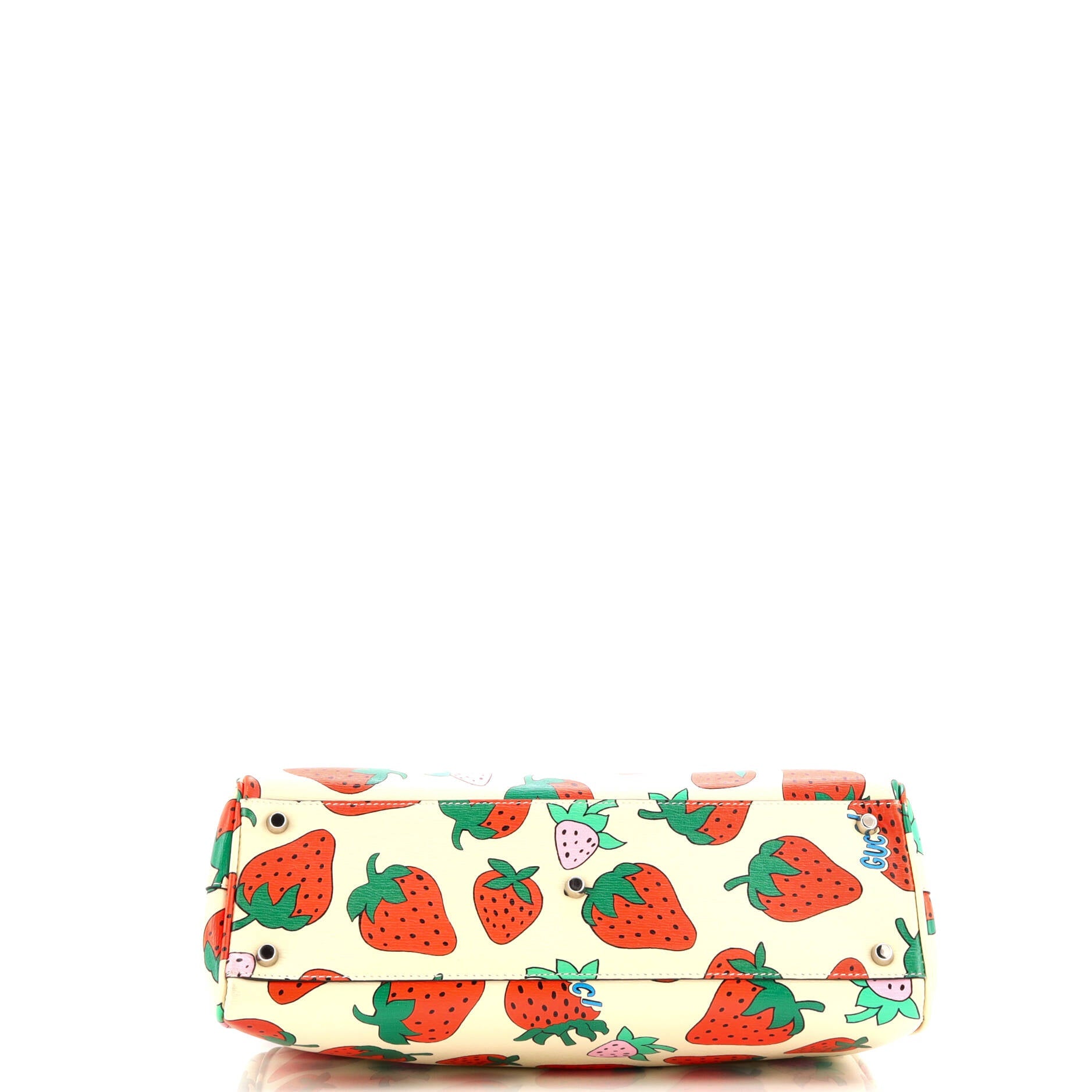 Zumi Top Handle Bag Printed Leather Medium