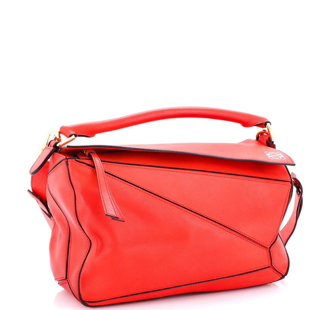 Puzzle Bag Leather Large
