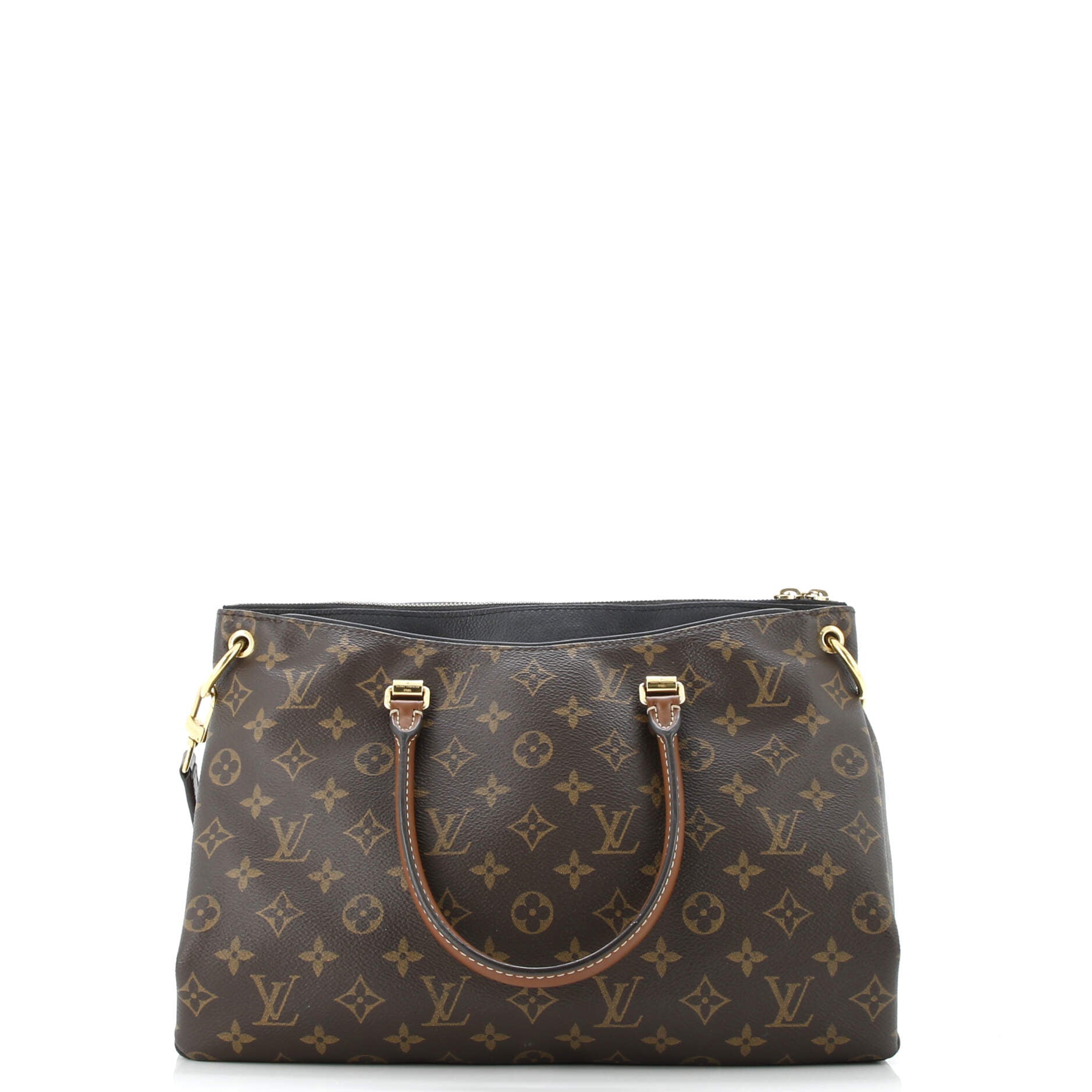 Pallas Tote Monogram Canvas with Leather