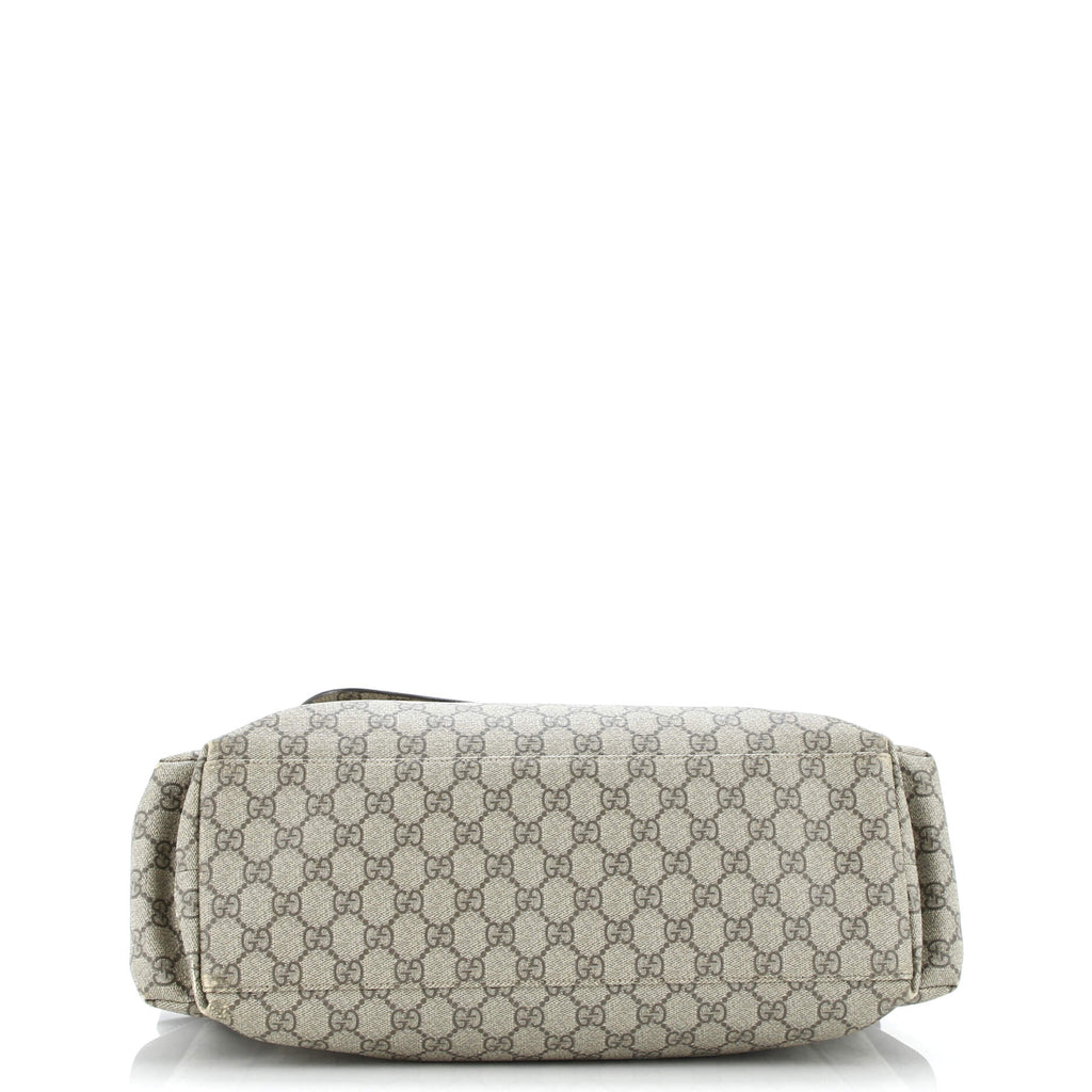 Diaper Bag GG Coated Canvas