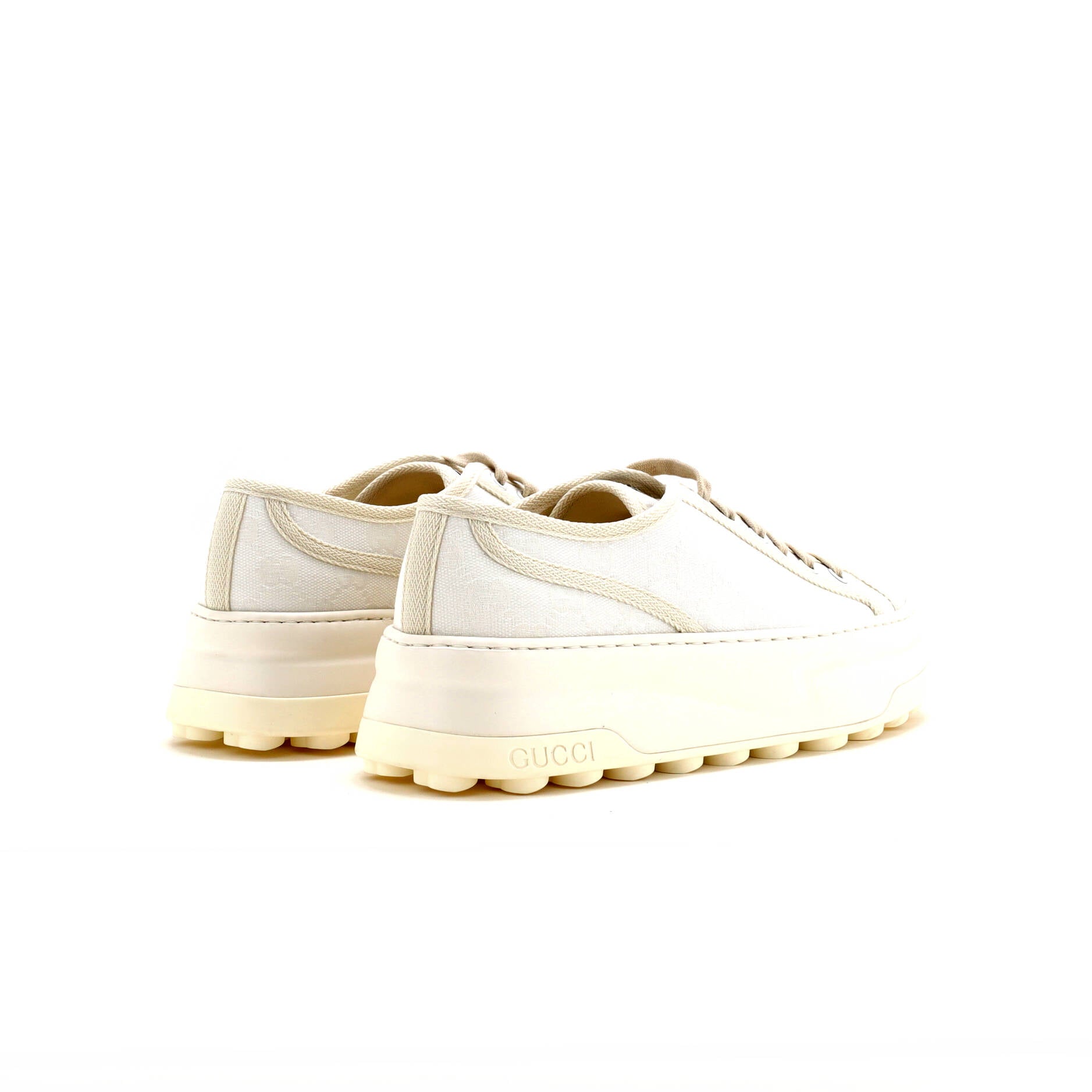 Women's 1977 Tennis Platform Sneakers GG Canvas