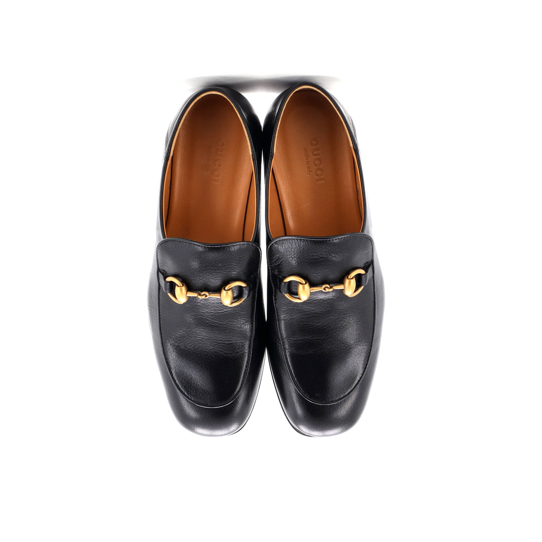 Women's Horsebit Mid-Heel Loafers Leather