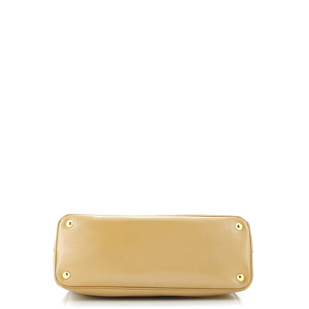 Lux Open Tote Vernice Saffiano Leather Tall