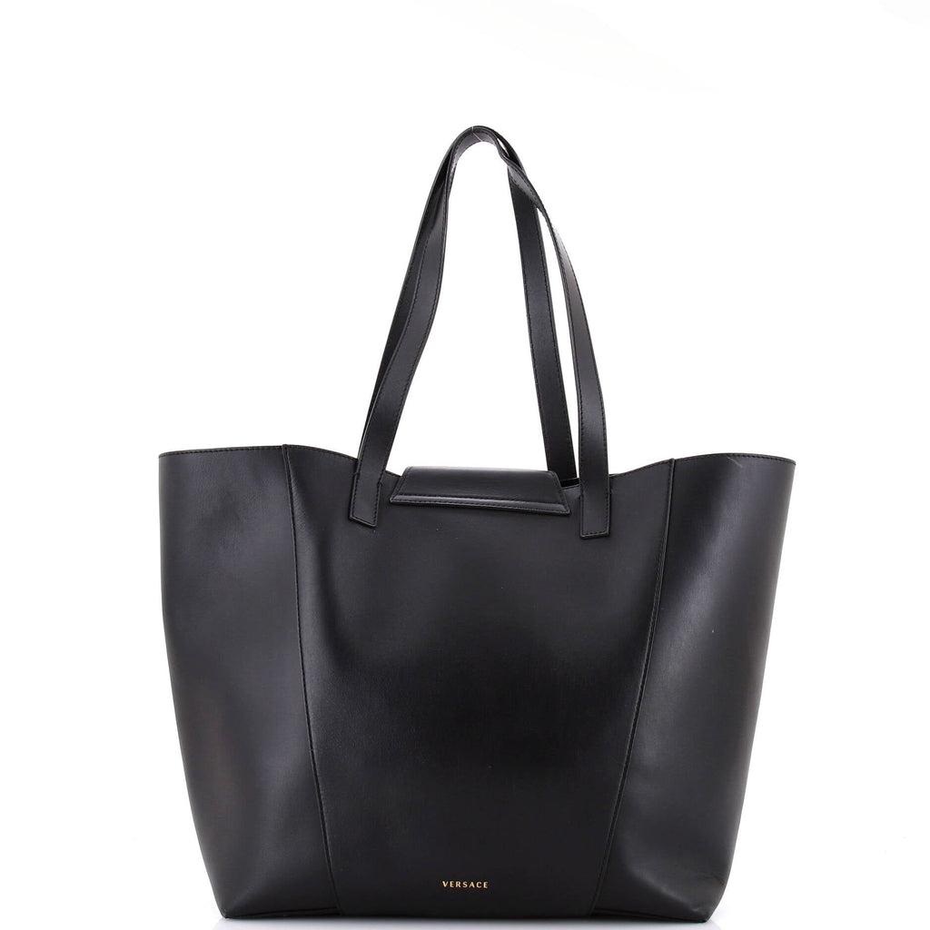 Virtus Open Shopping Tote Leather Medium