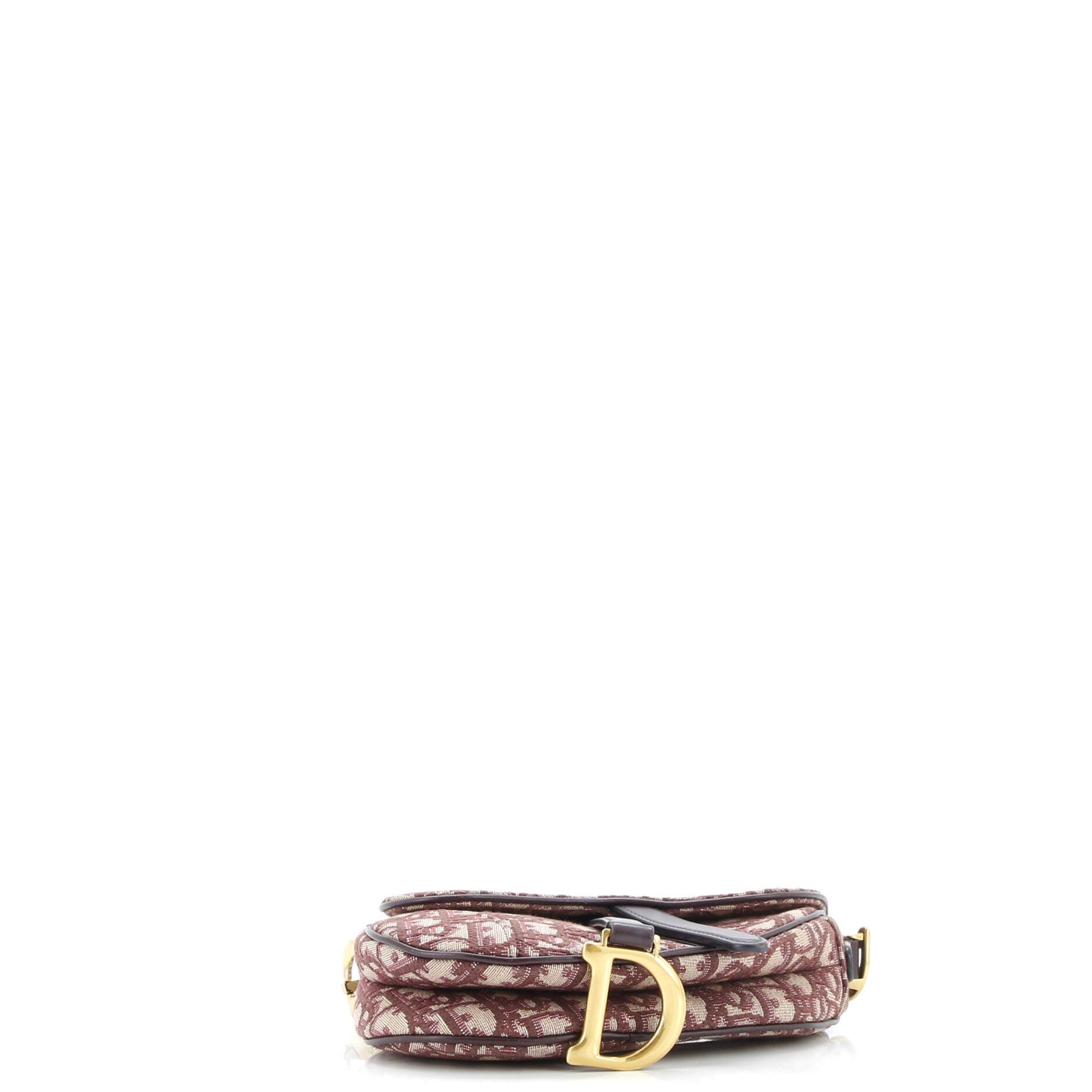 Saddle Handbag Oblique Canvas Mini