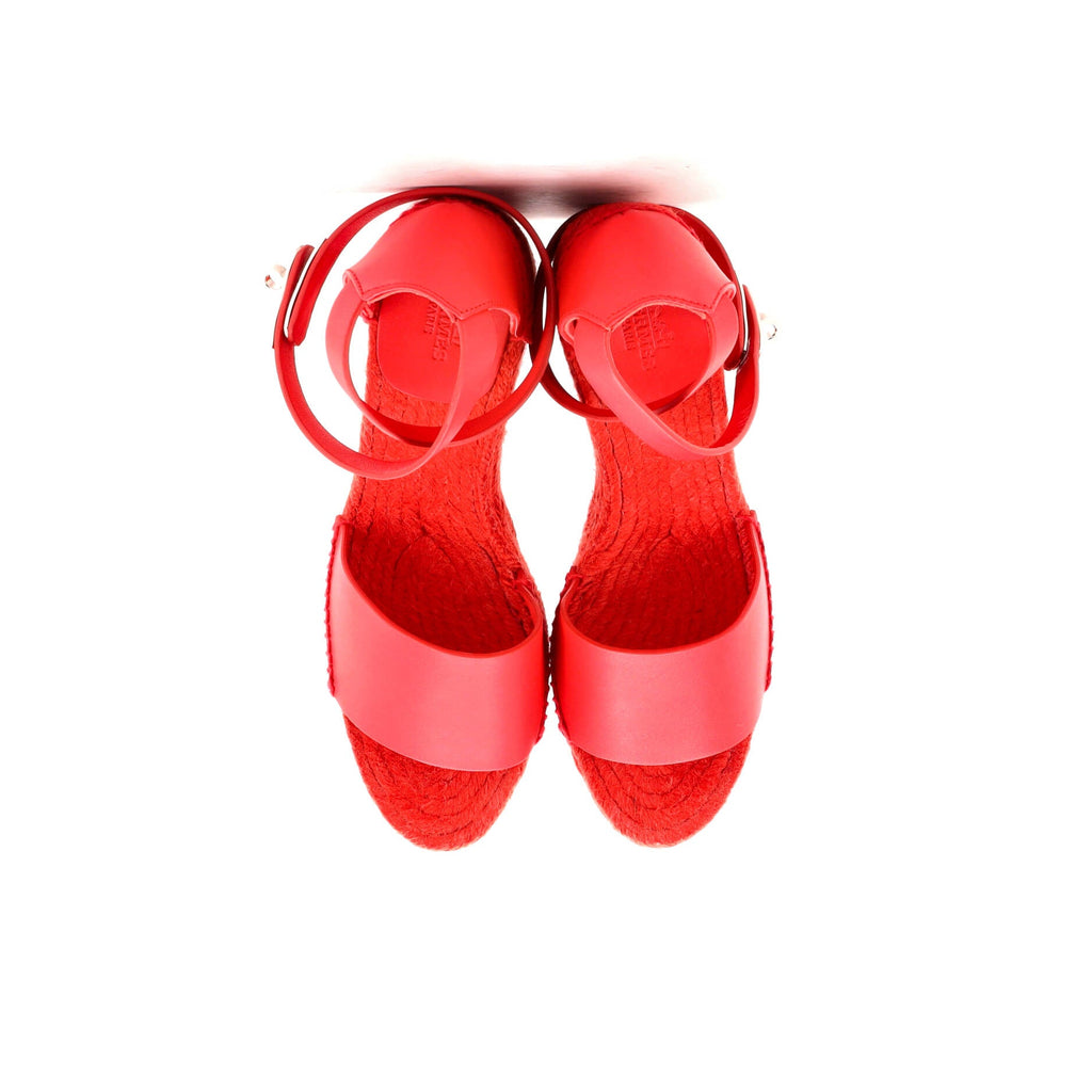 Women's Tipoli Wedge Espadrille Sandals Leather