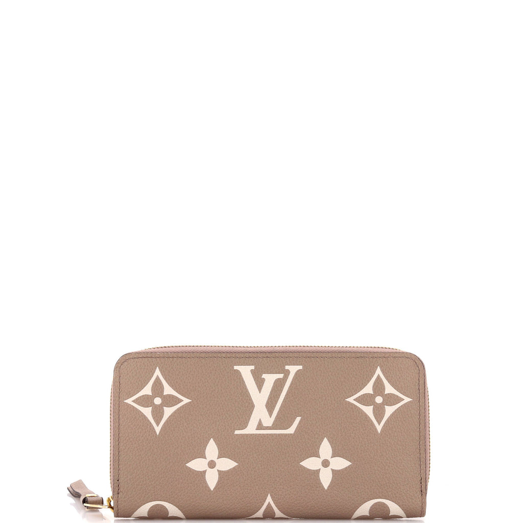 Zippy Wallet Bicolor Monogram Empreinte Giant