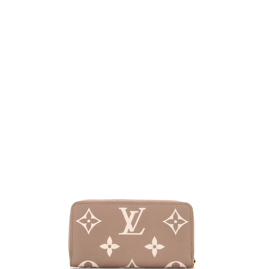 Zippy Wallet Bicolor Monogram Empreinte Giant