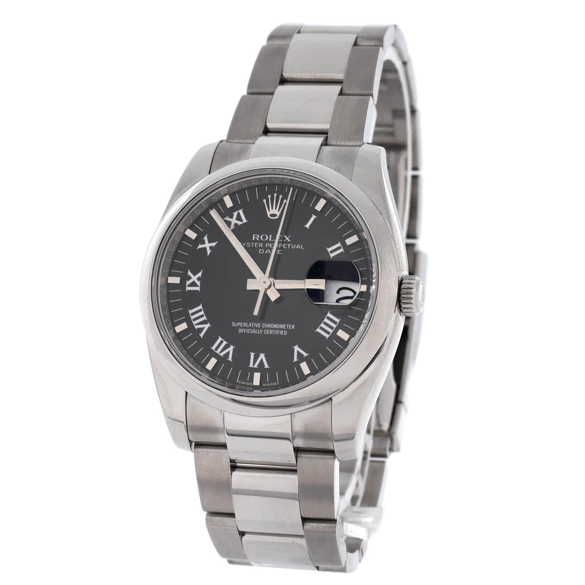 Oyster Perpetual Date Automatic Watch Stainless Steel 34
