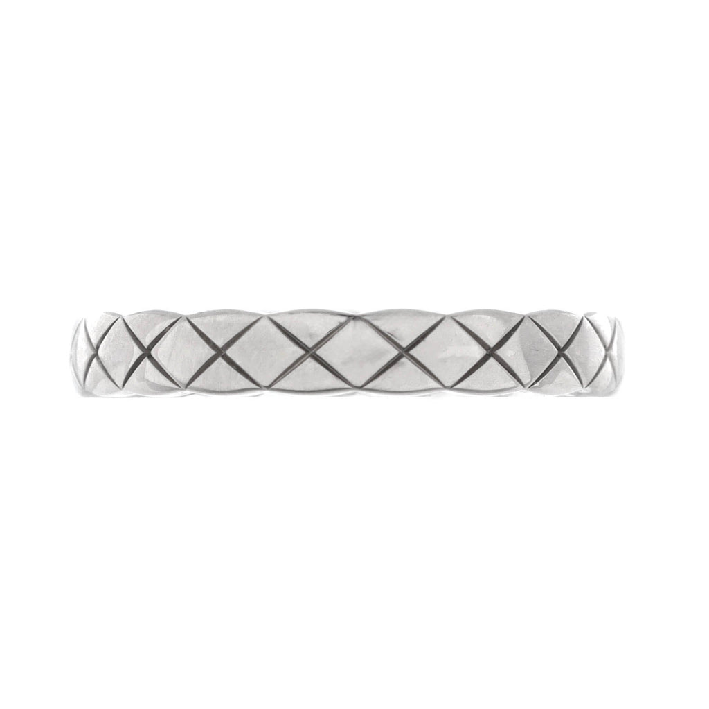 Coco Crush Ring 18K White Gold Mini