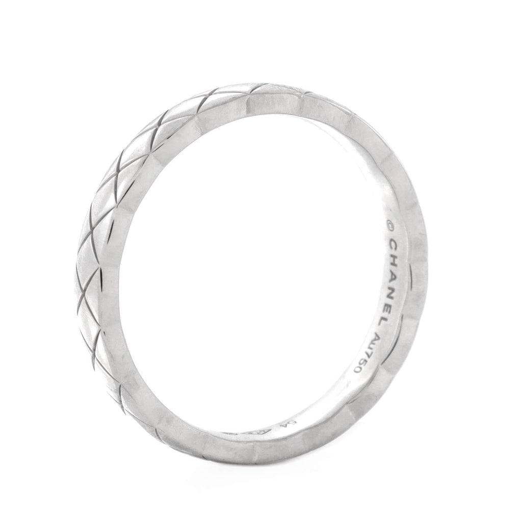 Coco Crush Ring 18K White Gold Mini