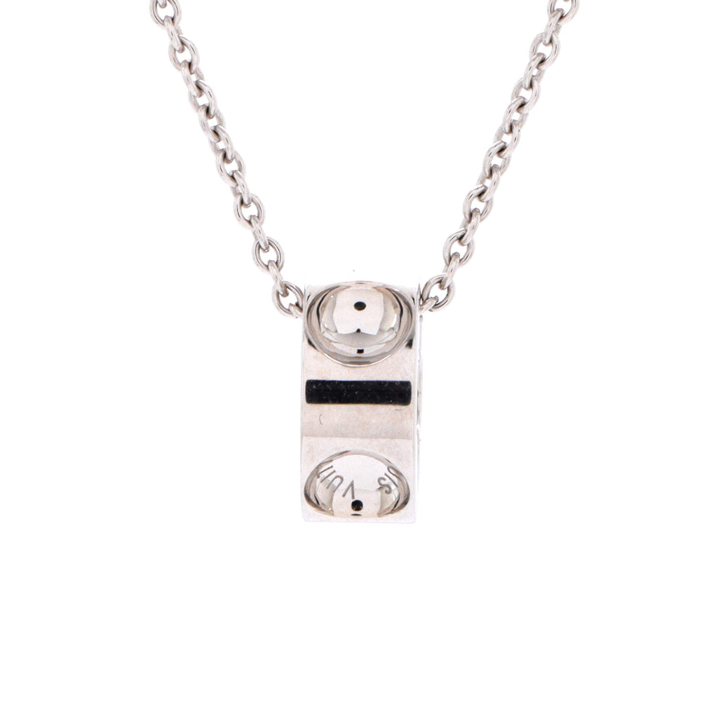 Empreinte Pendant Necklace 18K White Gold