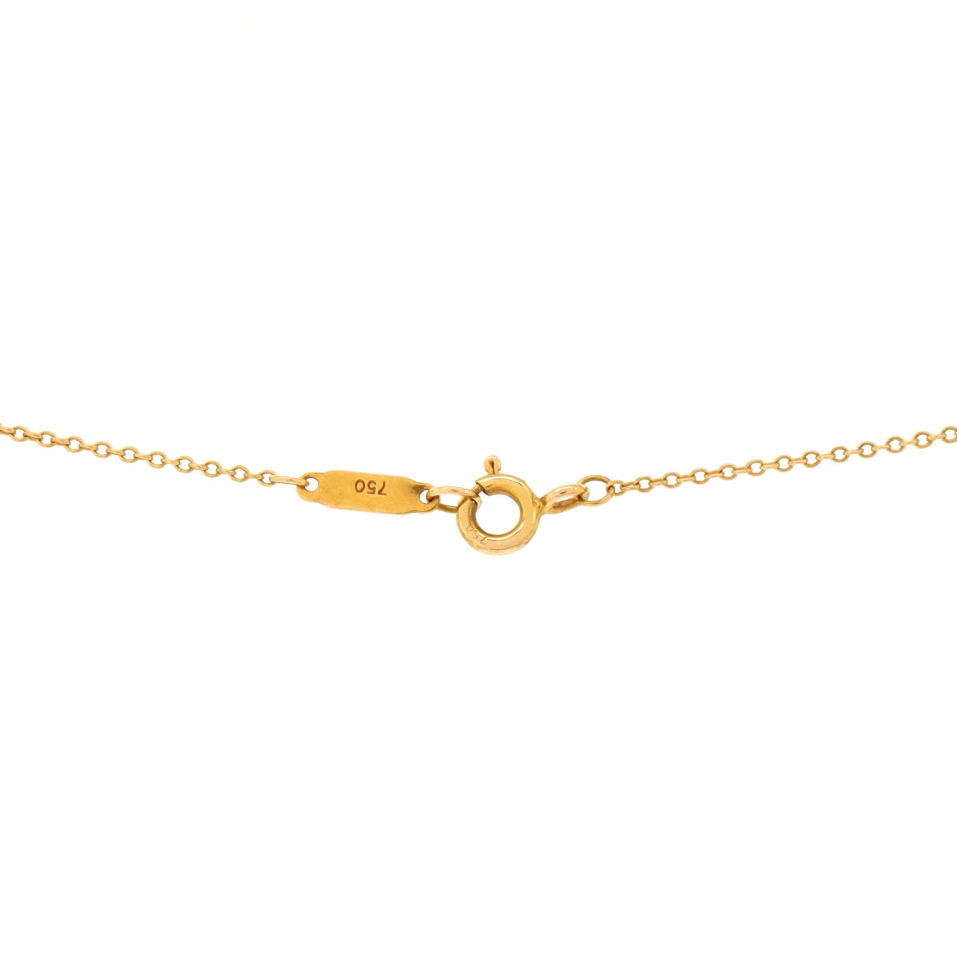 Heart Lock Pendant Necklace 18K Yellow Gold