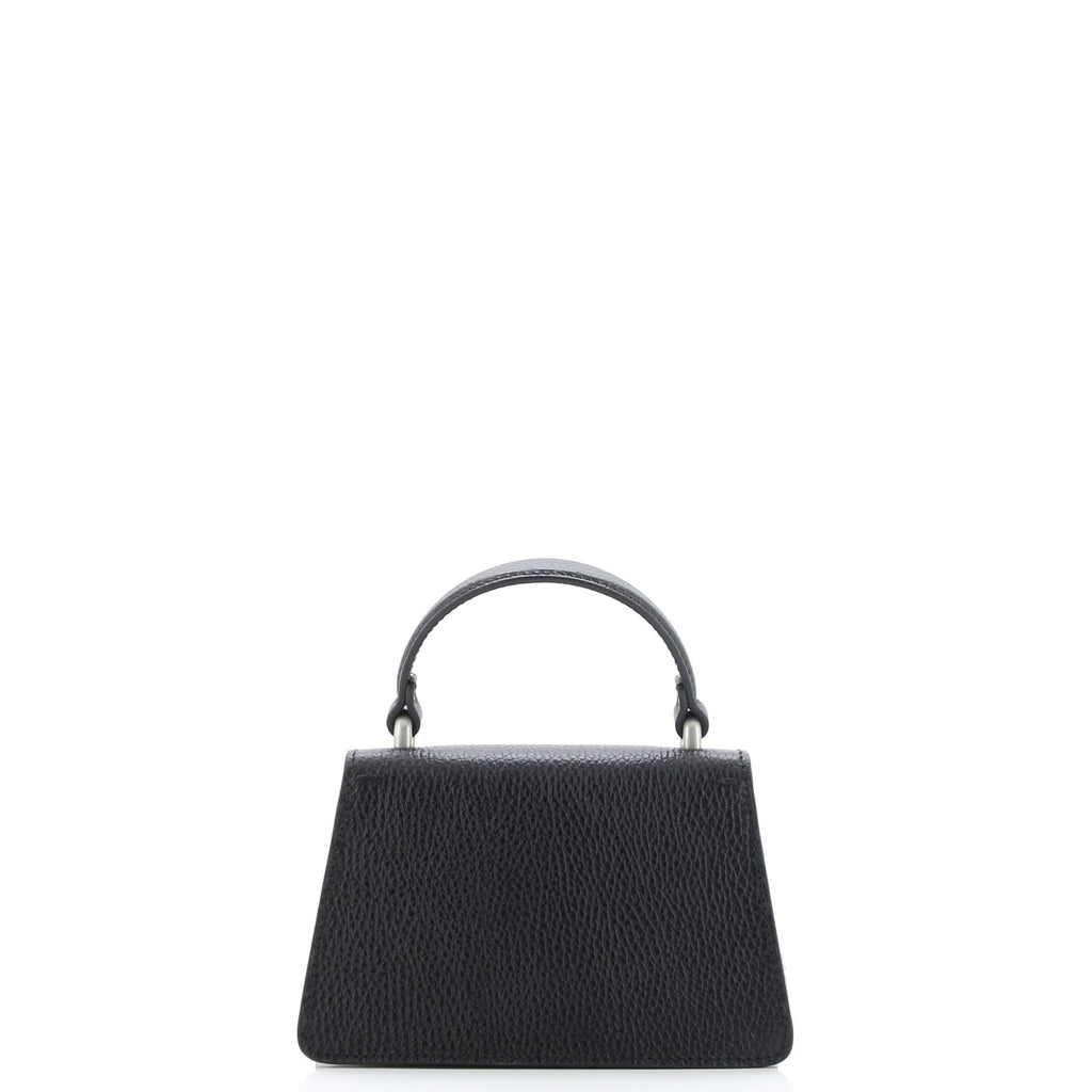 Dionysus Top Handle Bag Leather with Crystals Mini