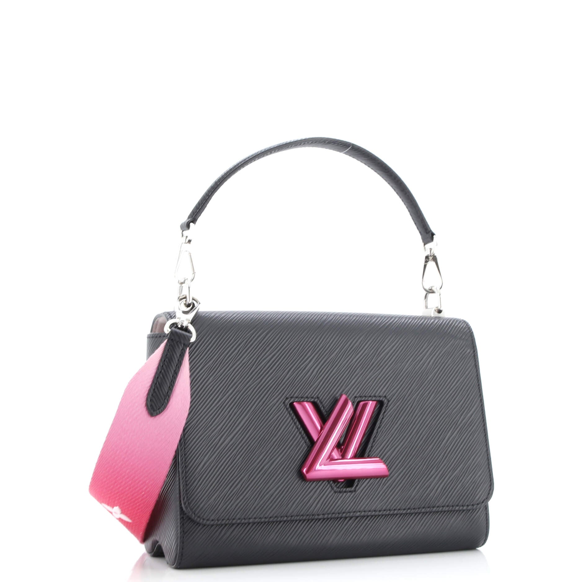 Twist Strap Top Handle Bag Epi Leather MM