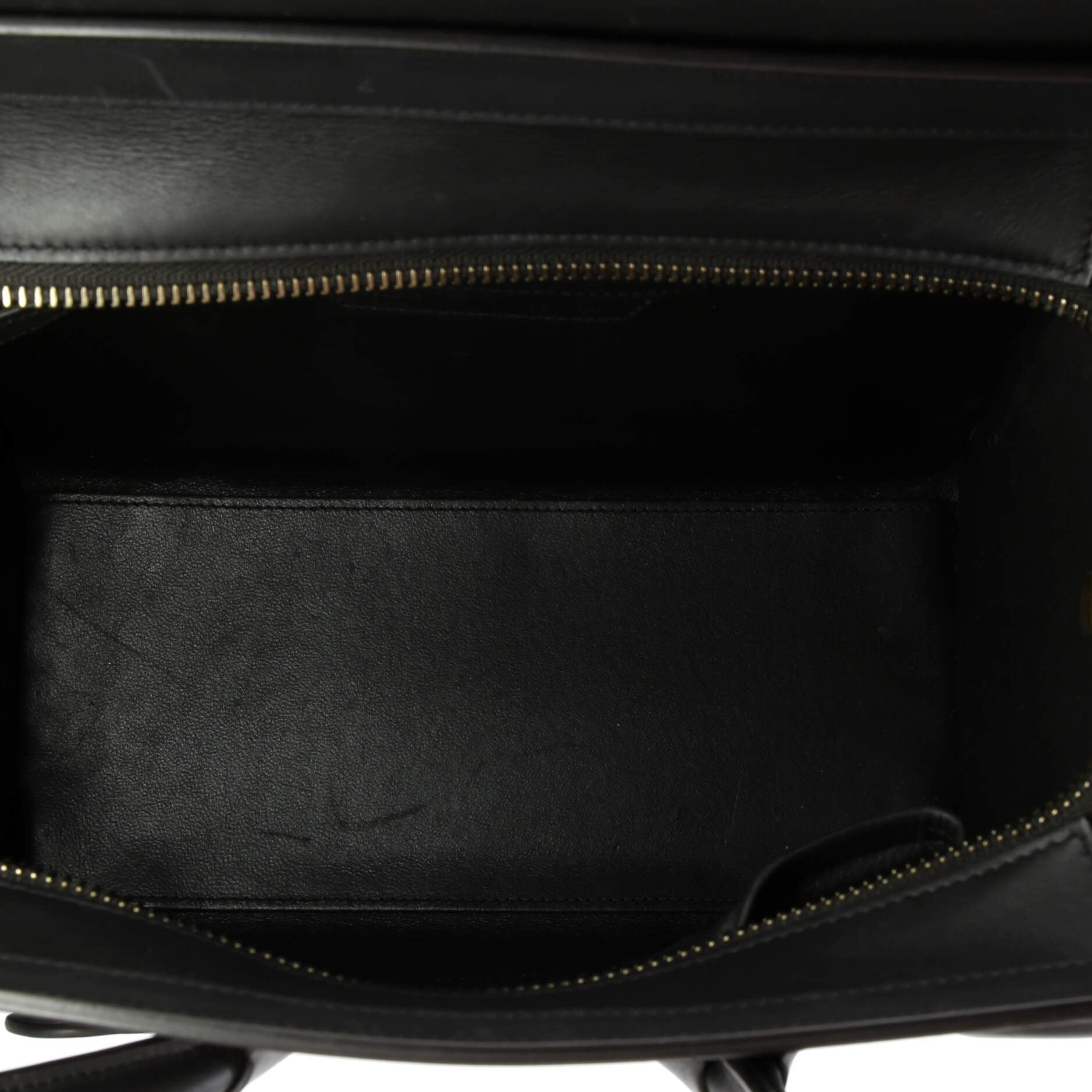 Tricolor Luggage Bag Leather Micro