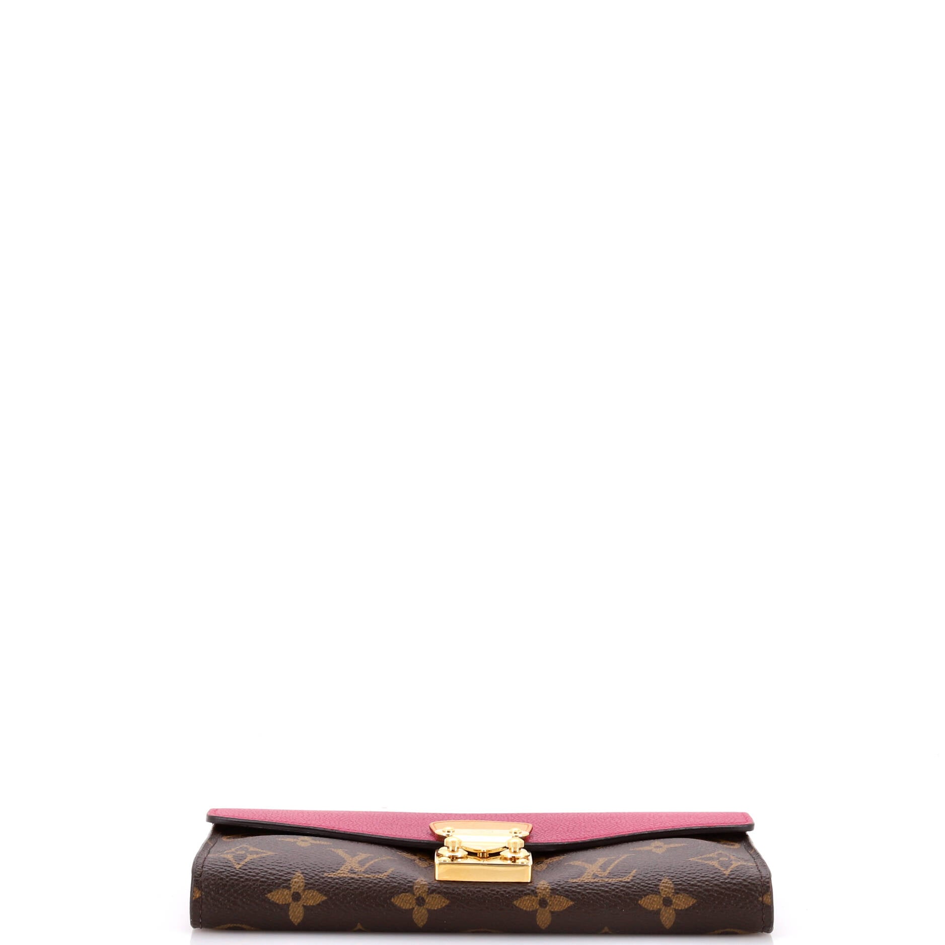 Pallas Wallet Monogram Canvas and Calfskin