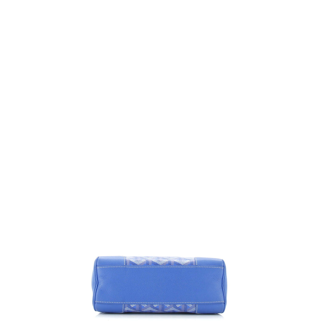Saigon Top Handle Bag Coated Canvas with Leather Mini