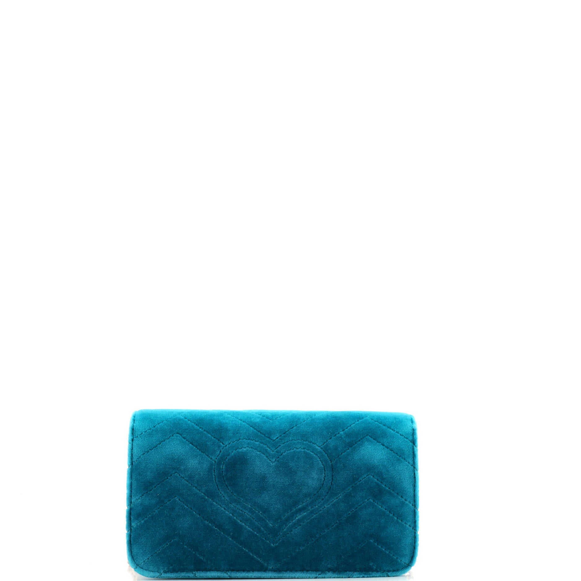 GG Marmont Chain Flap Bag Matelasse Velvet Mini