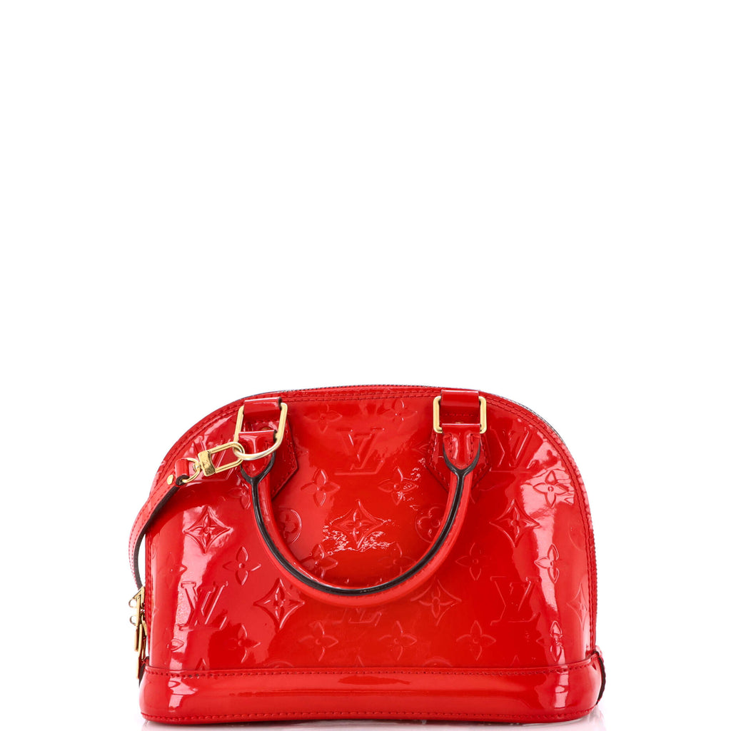Alma Handbag Monogram Vernis BB