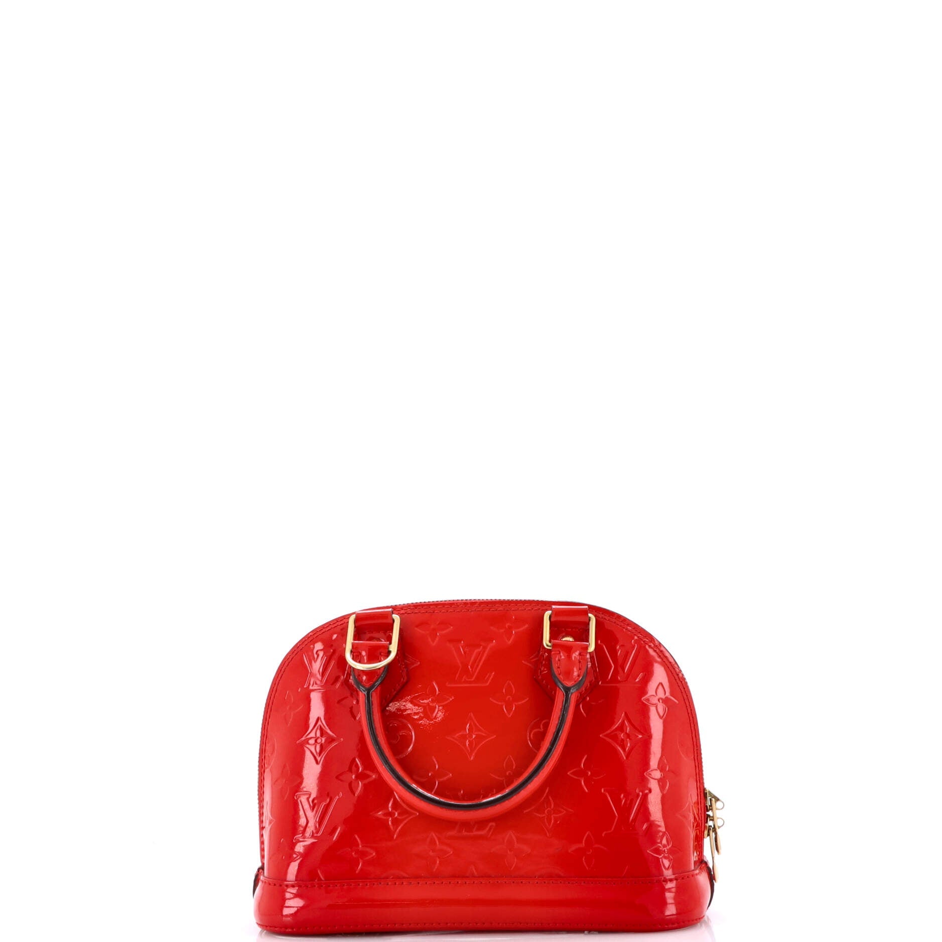 Alma Handbag Monogram Vernis BB