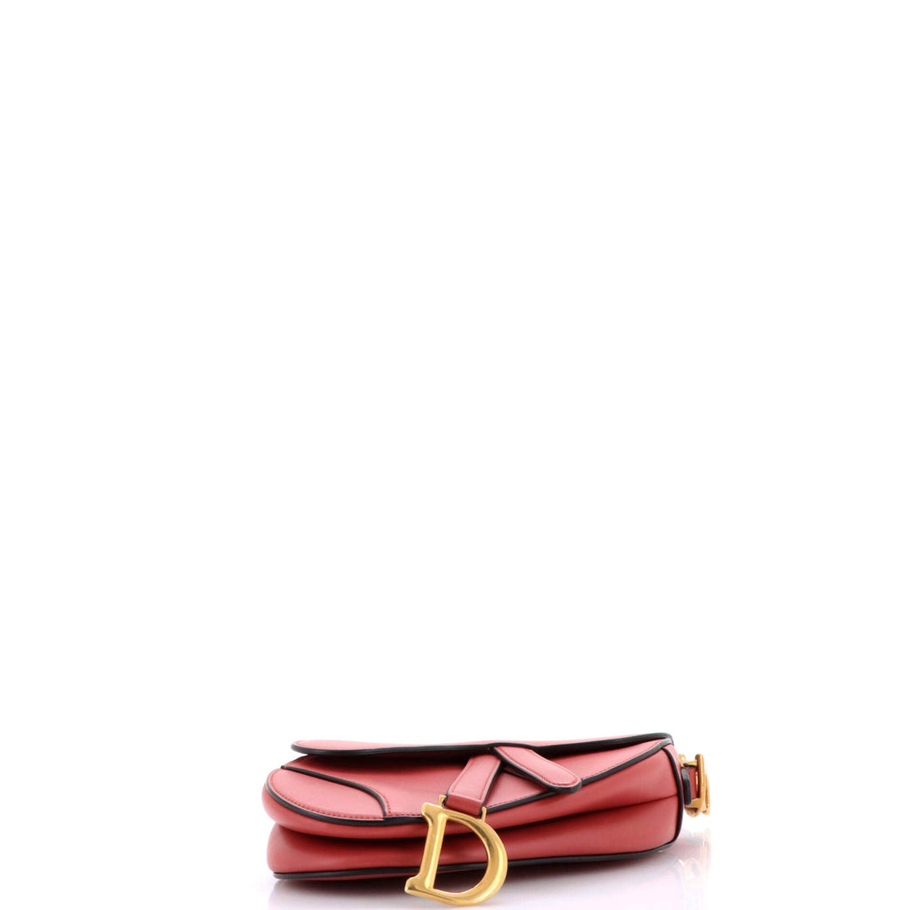 Saddle Handbag Leather Mini