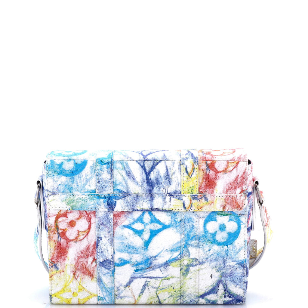 Trunk Messenger Bag Limited Edition Monogram Pastel Multicolor