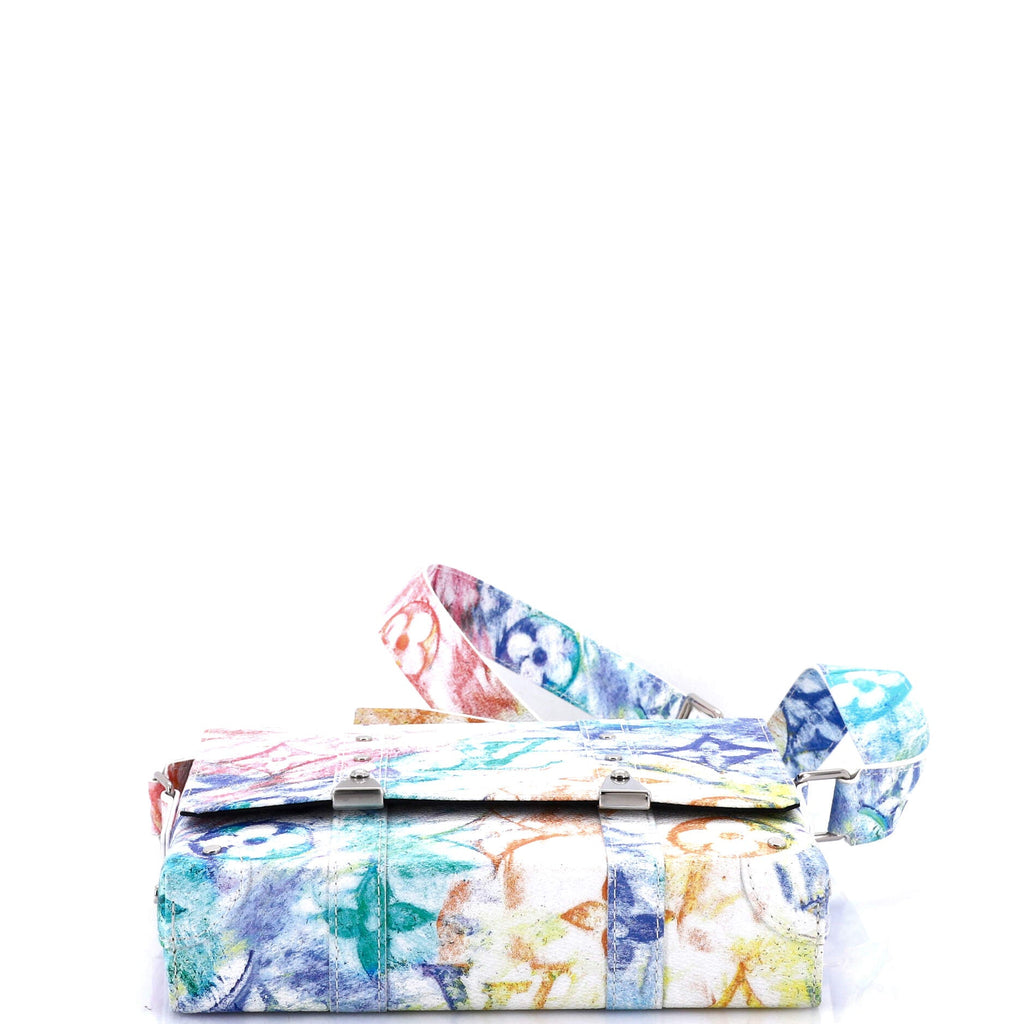 Trunk Messenger Bag Limited Edition Monogram Pastel Multicolor