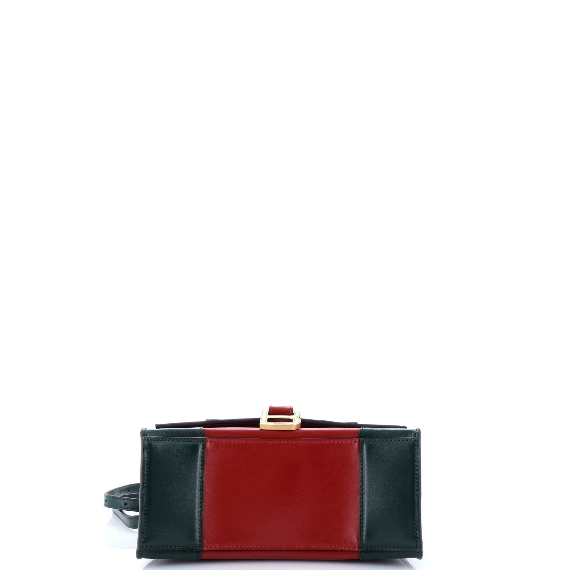 x Balenciaga The Hacker Project Hourglass Top Handle Bag Leather Small