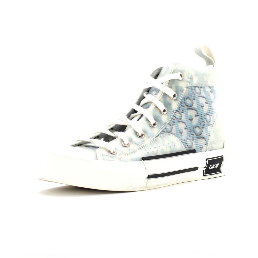 Men's B23 High-Top Sneakers Oblique Coated Canvas and PVC