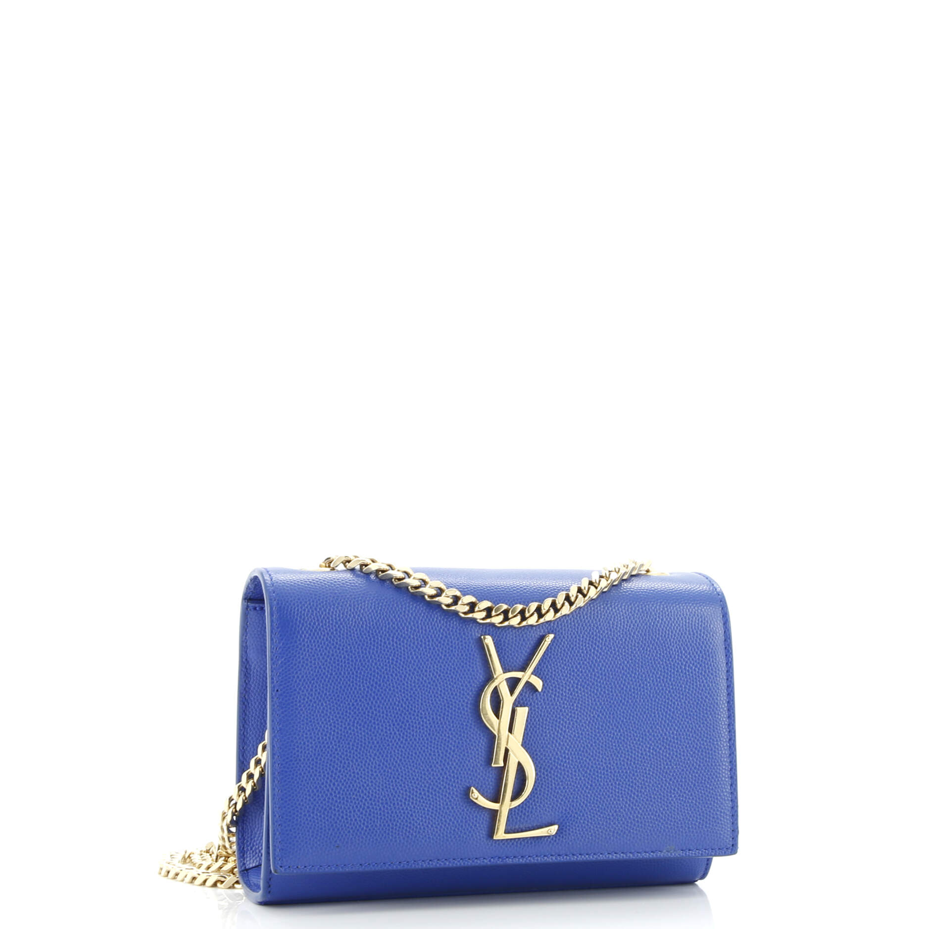 Classic Monogram Crossbody Bag Grainy Leather Small