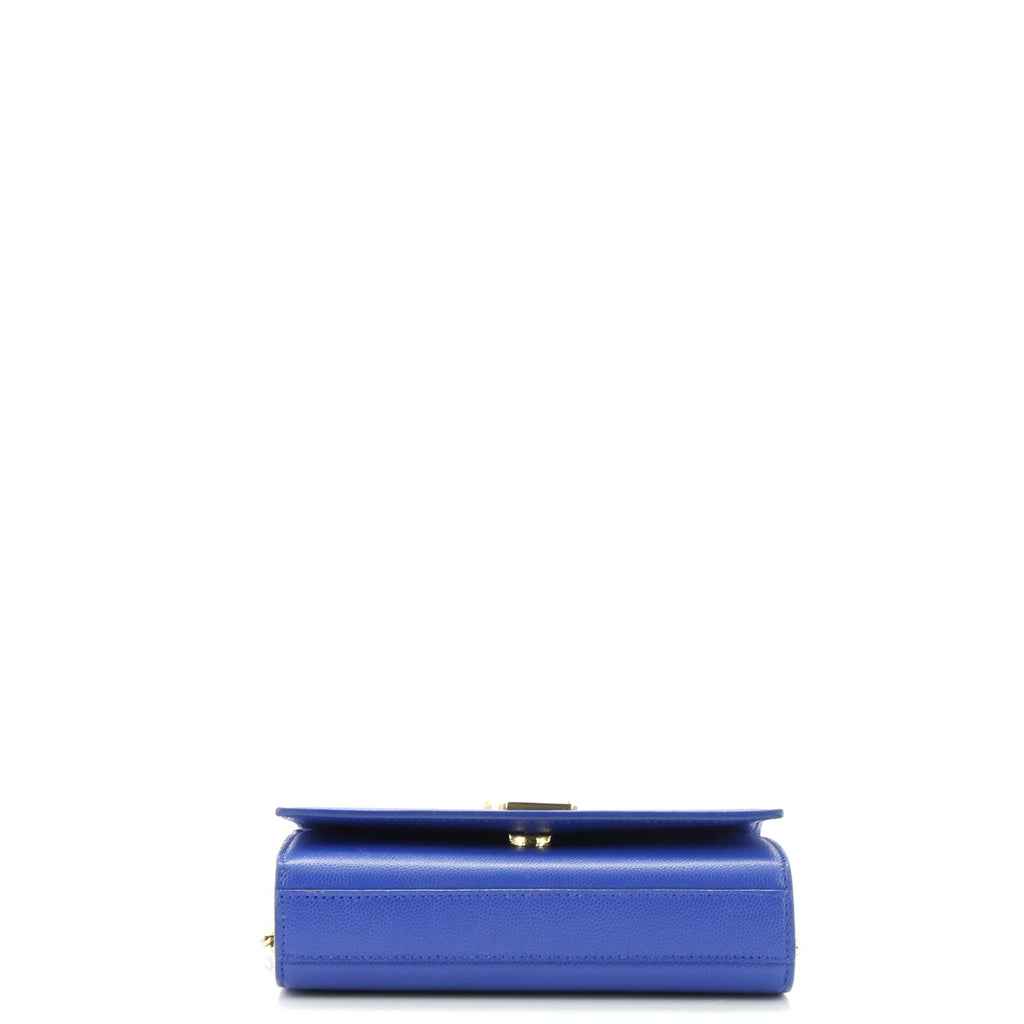 Classic Monogram Crossbody Bag Grainy Leather Small