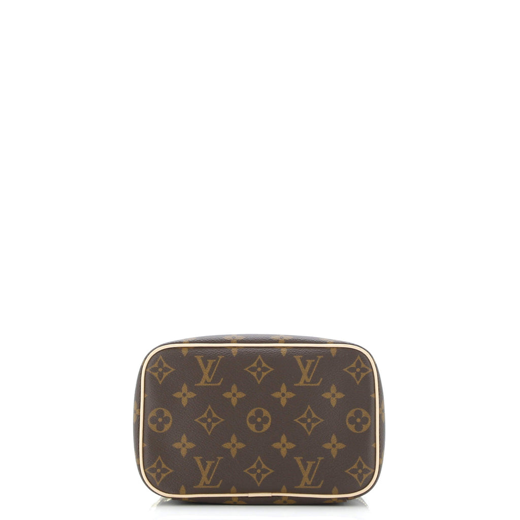 Nice Vanity Case Monogram Canvas Mini