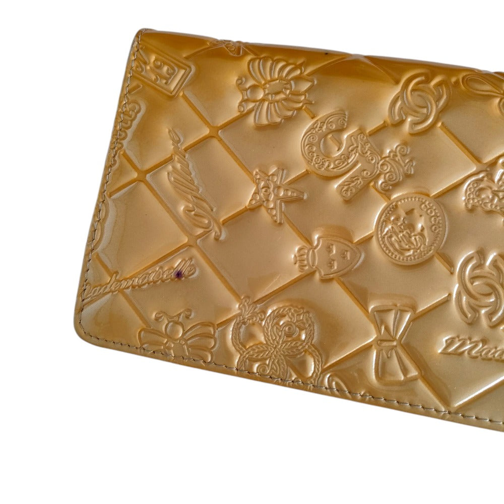 Chanel Coco Mark Symbol Charm Long Wallet