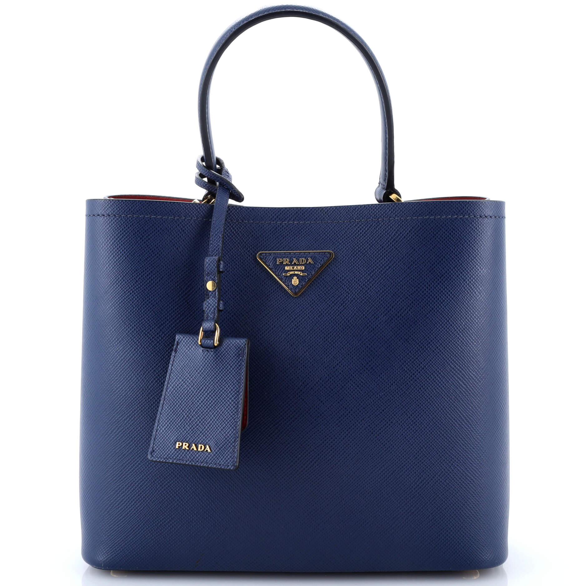 Panier Bucket Bag Saffiano Leather Large