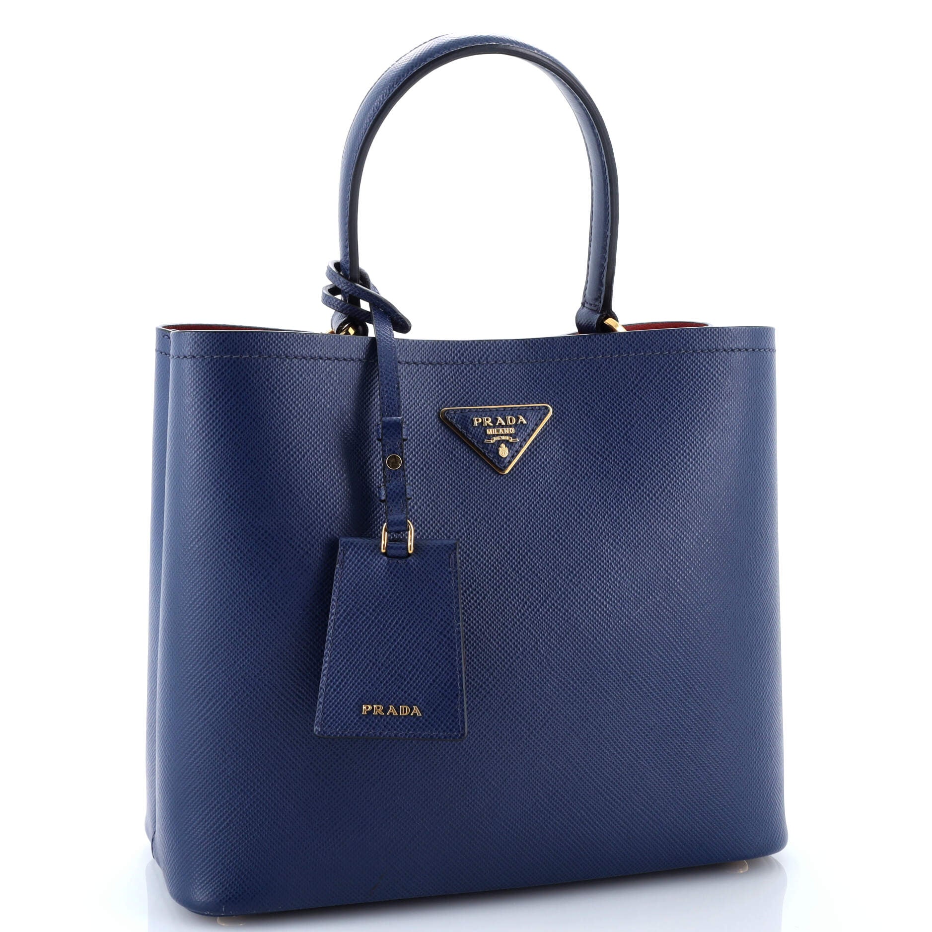 Panier Bucket Bag Saffiano Leather Large