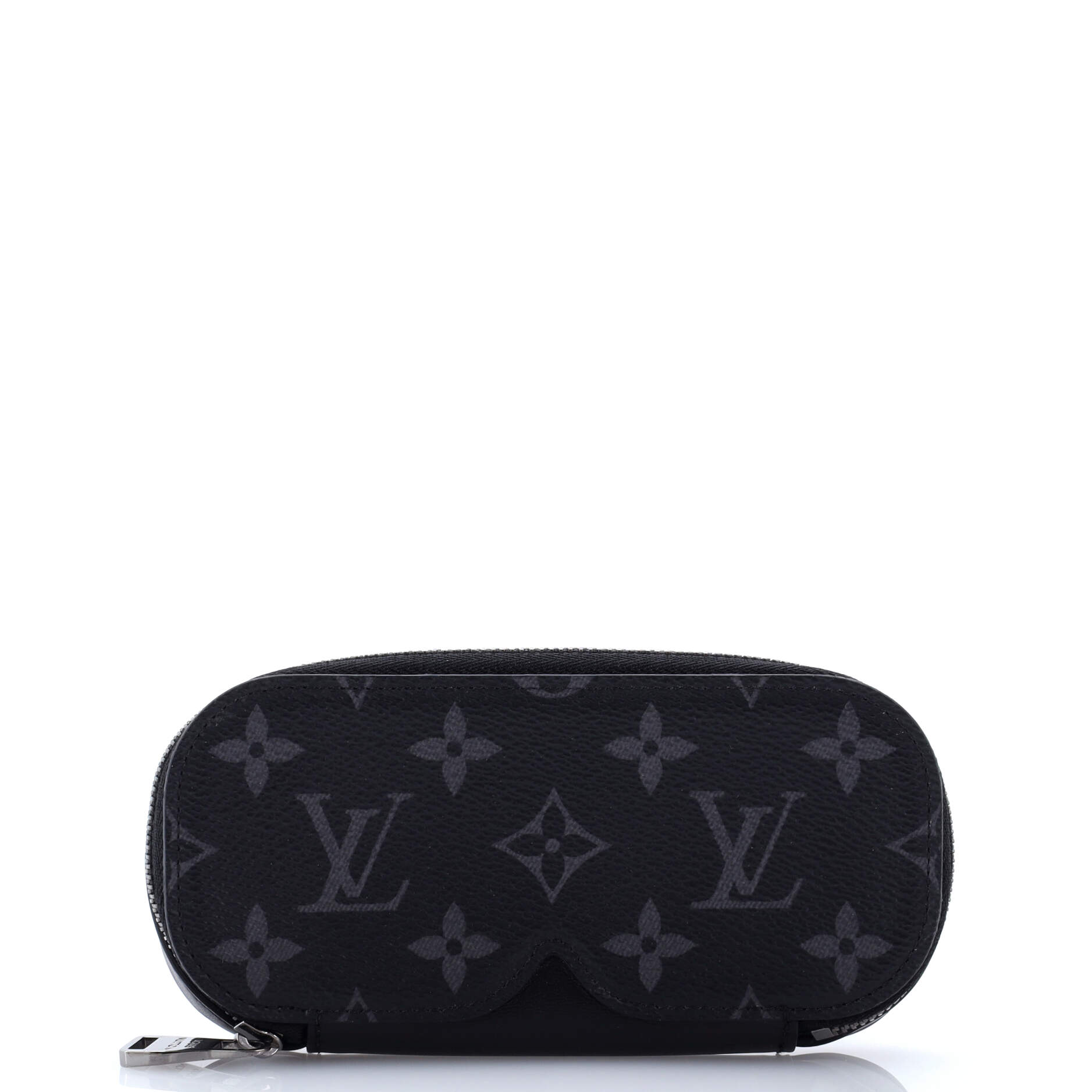 Glasses Case Monogram Eclipse Canvas and Leather GM