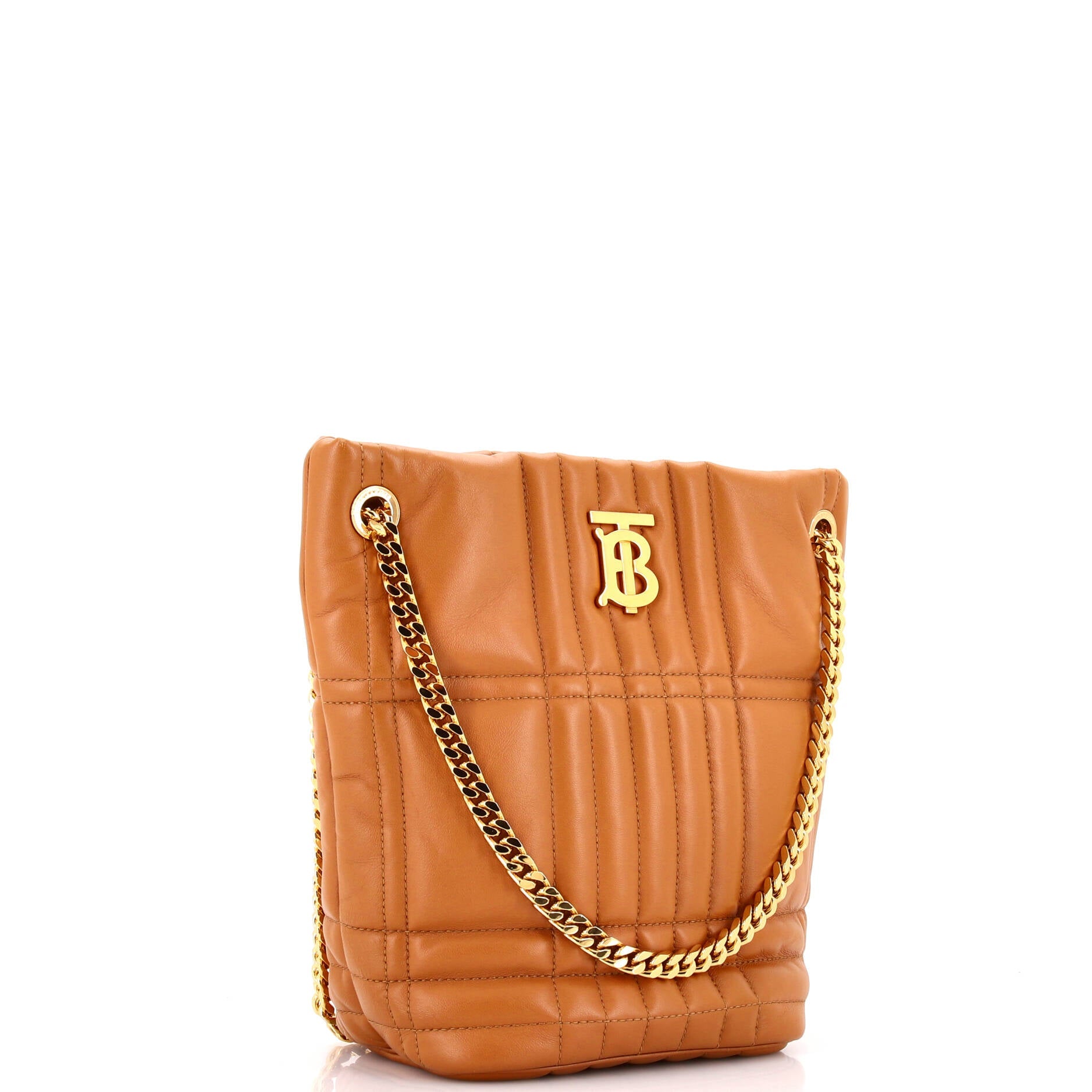 Lola Bucket Bag Quilted Lambskin Small