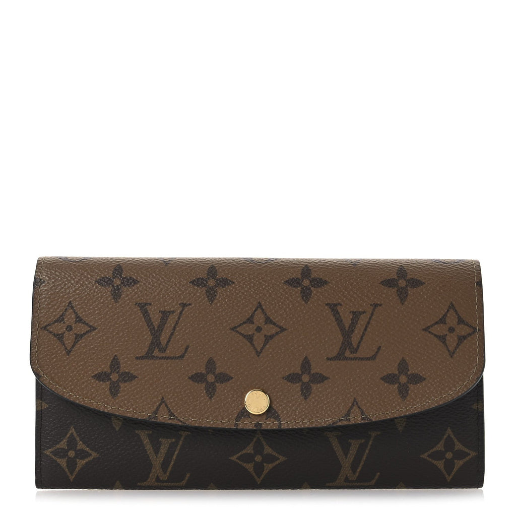 Reverse Monogram Emilie Wallet