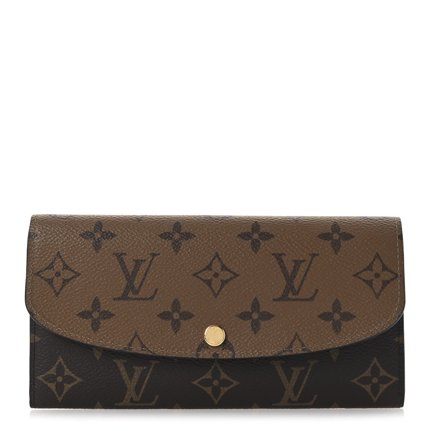 Reverse Monogram Emilie Wallet