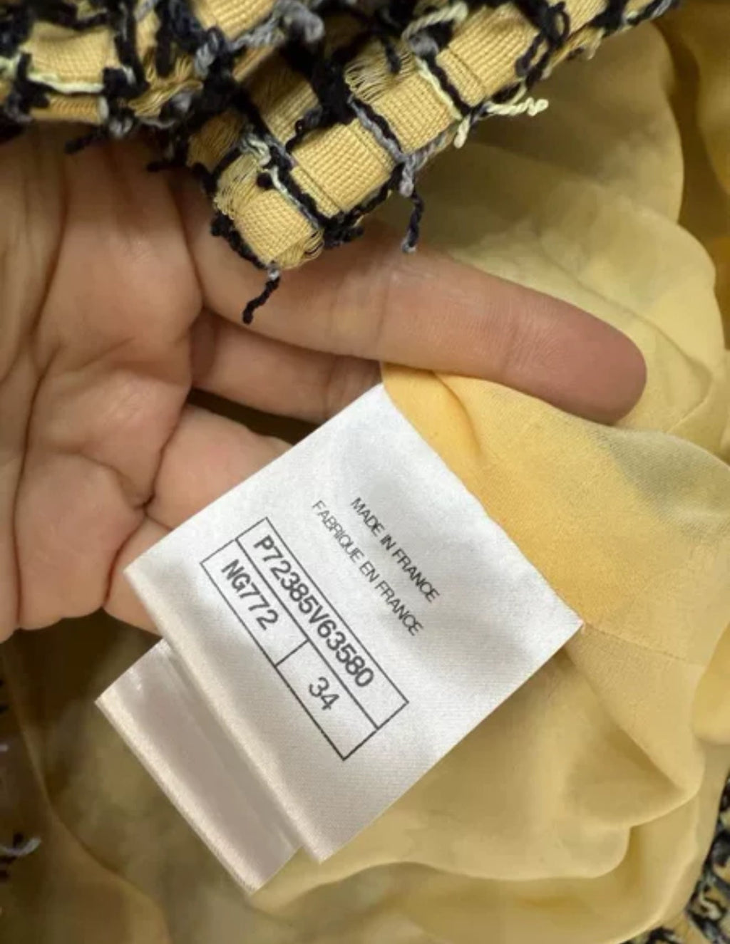 Chanel 22P tweed jacket