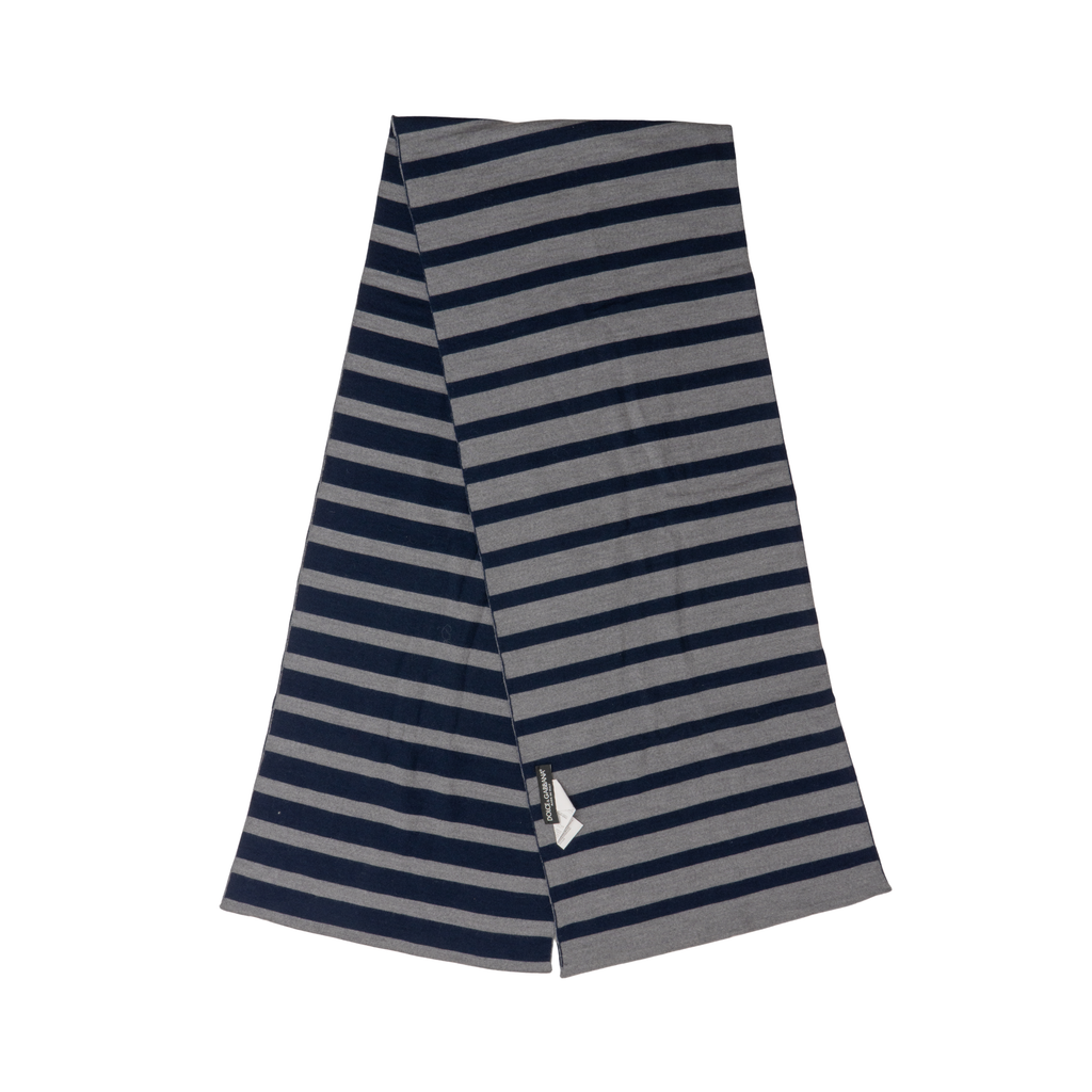 Dolce & Gabbana Striped Wool Scarf