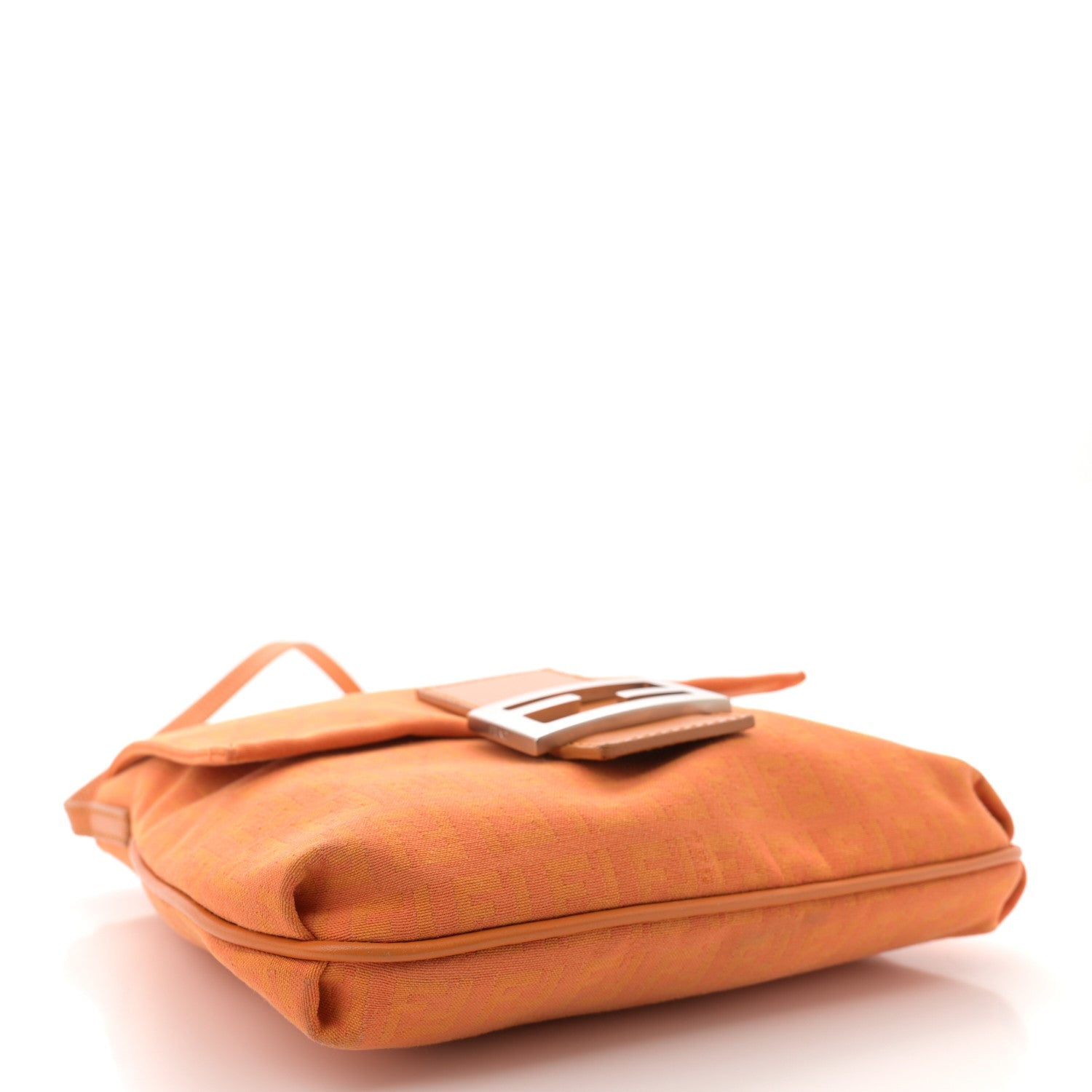 Zucchino Vitello Tube Messenger Bag Orange
